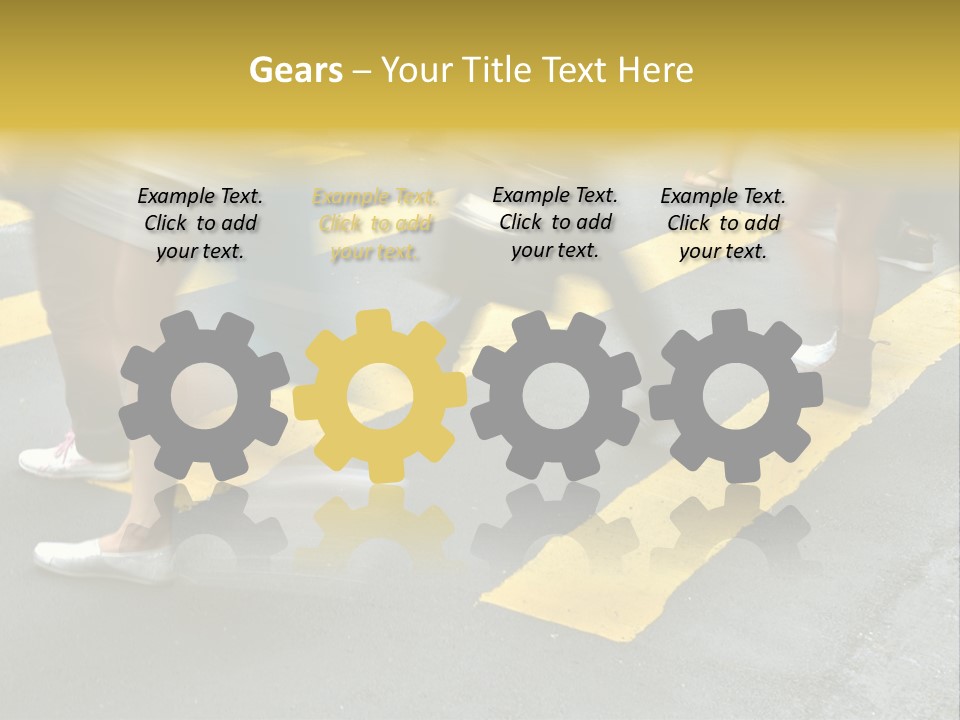 Kong Urban Walk PowerPoint Template