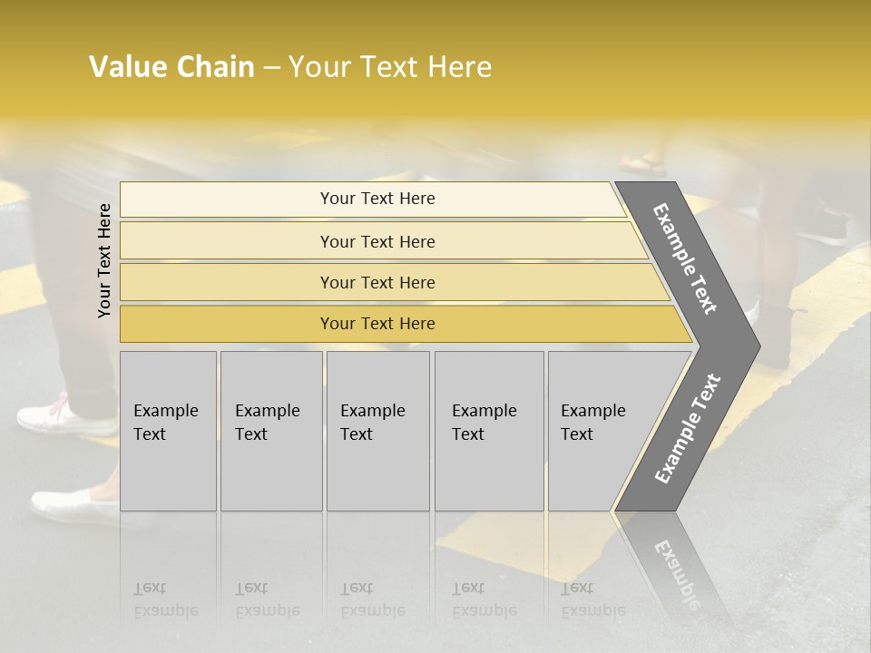 Kong Urban Walk PowerPoint Template