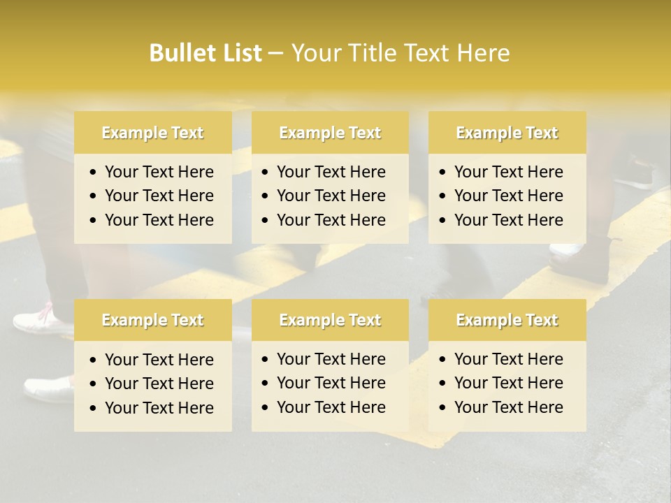 Kong Urban Walk PowerPoint Template