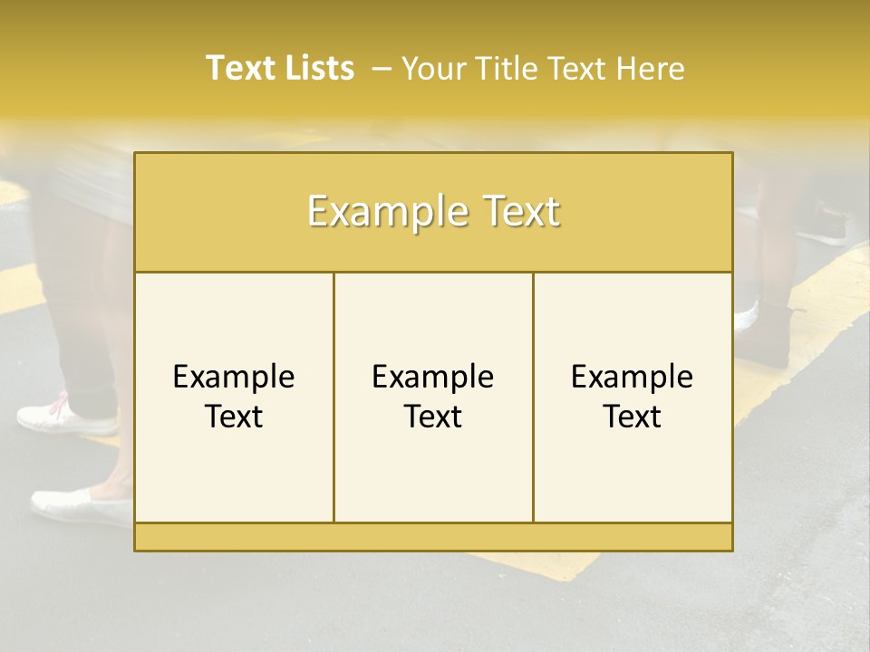 Kong Urban Walk PowerPoint Template