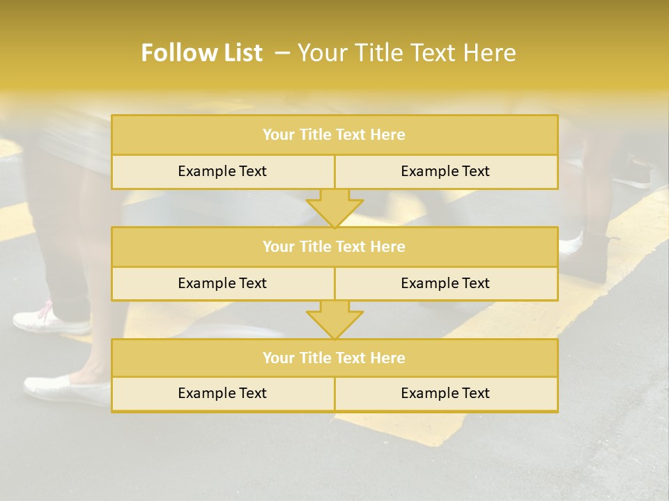 Kong Urban Walk PowerPoint Template