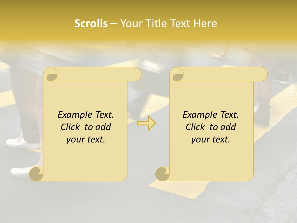 Kong Urban Walk PowerPoint Template