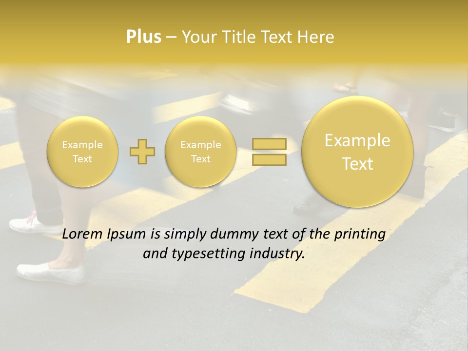 Kong Urban Walk PowerPoint Template