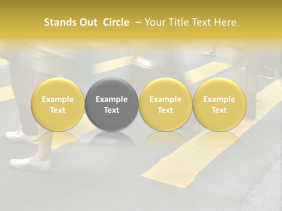 Kong Urban Walk PowerPoint Template