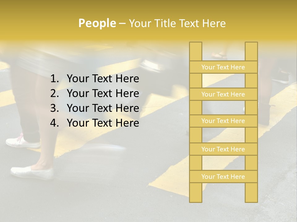 Kong Urban Walk PowerPoint Template