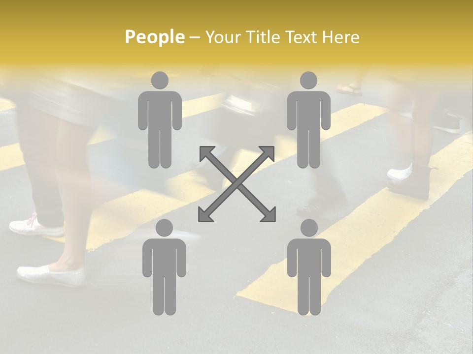 Kong Urban Walk PowerPoint Template