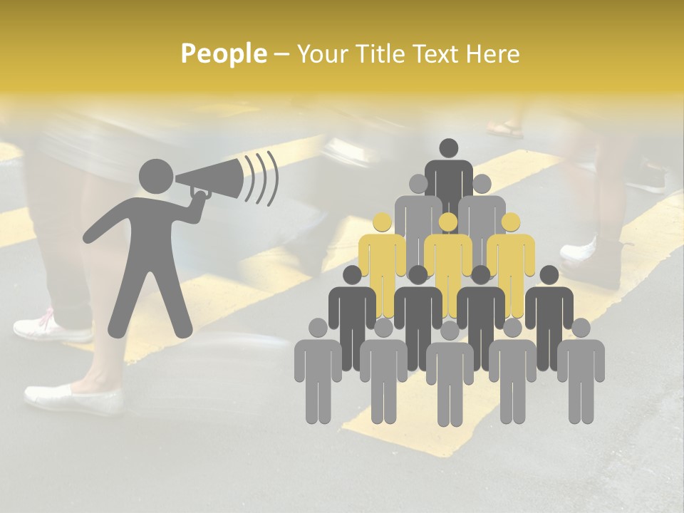 Kong Urban Walk PowerPoint Template