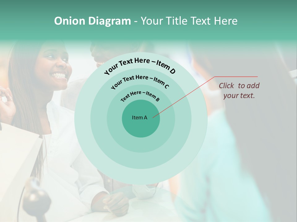 Payment Female Shop PowerPoint Template