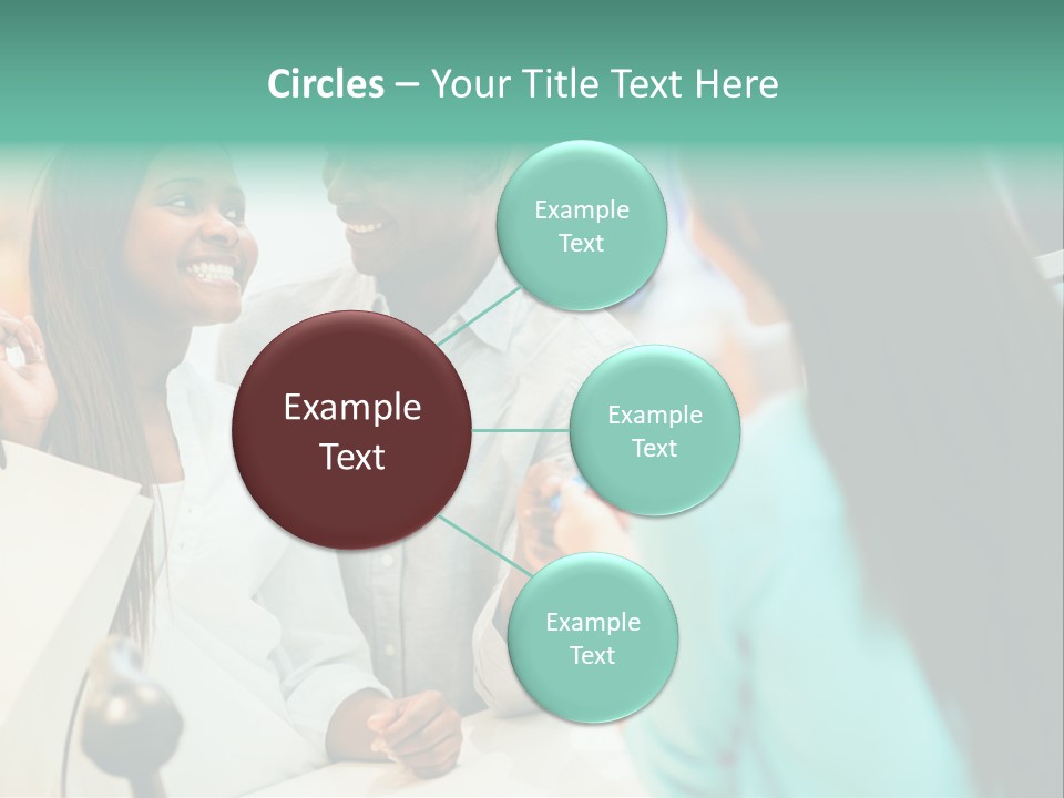Payment Female Shop PowerPoint Template