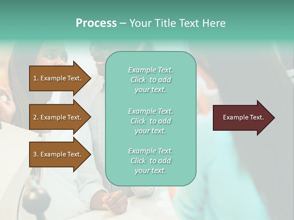 Payment Female Shop PowerPoint Template