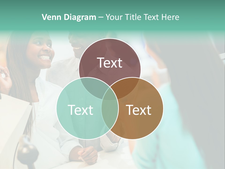 Payment Female Shop PowerPoint Template