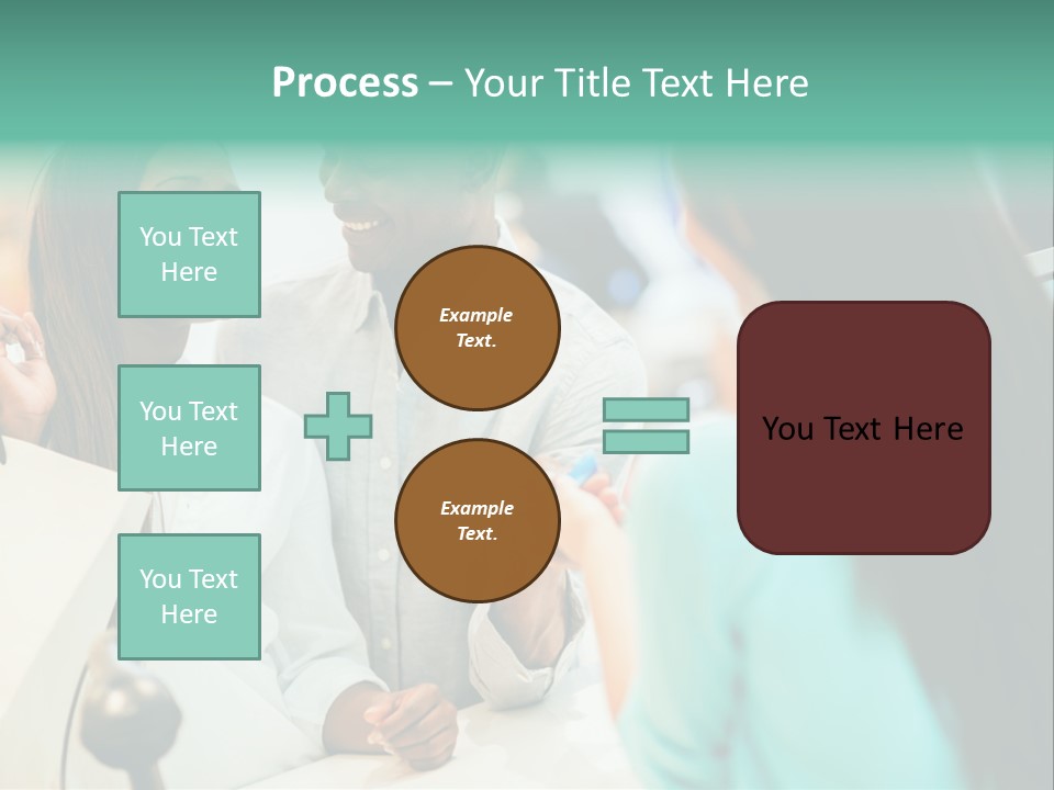 Payment Female Shop PowerPoint Template