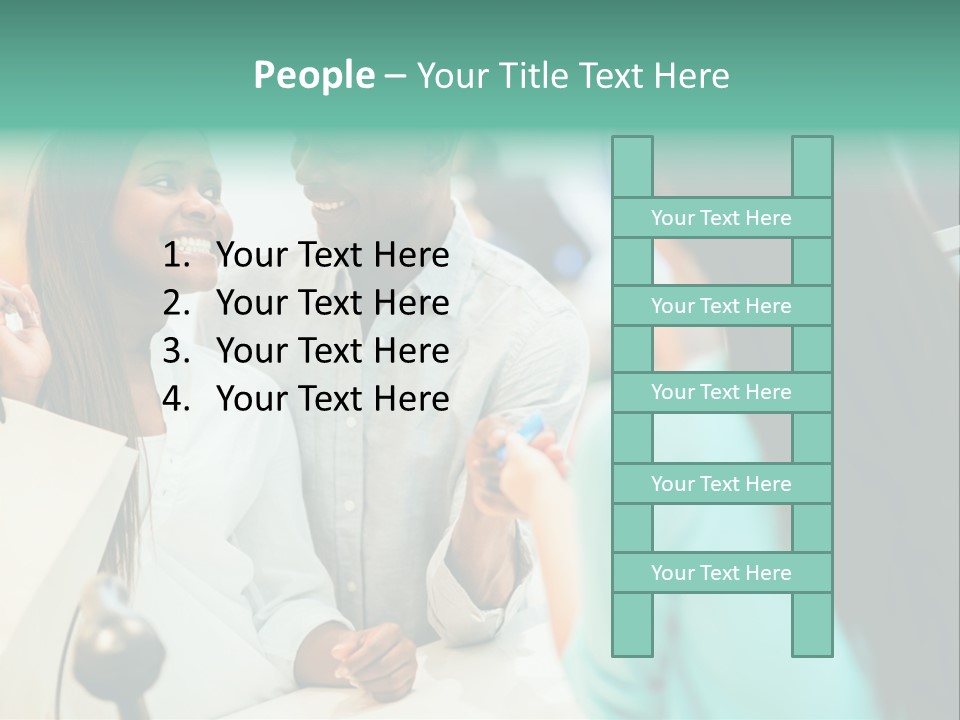 Payment Female Shop PowerPoint Template