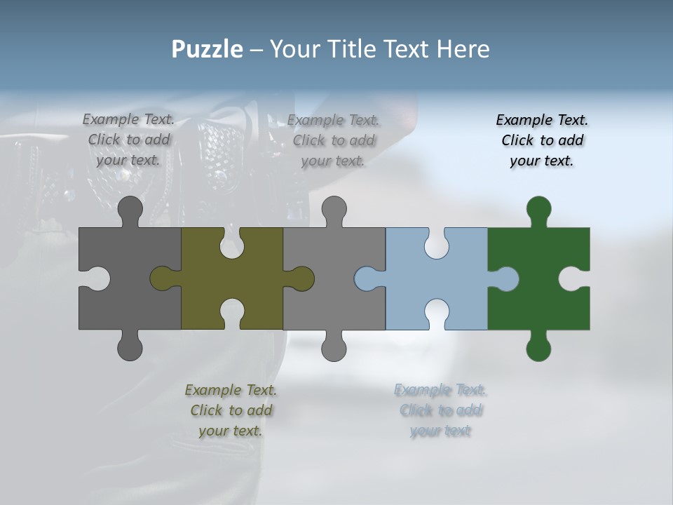 Motor Standing Emergency PowerPoint Template