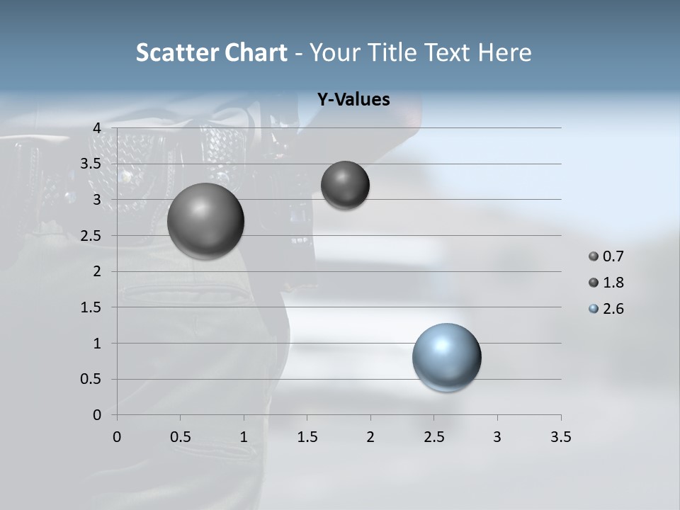 Motor Standing Emergency PowerPoint Template