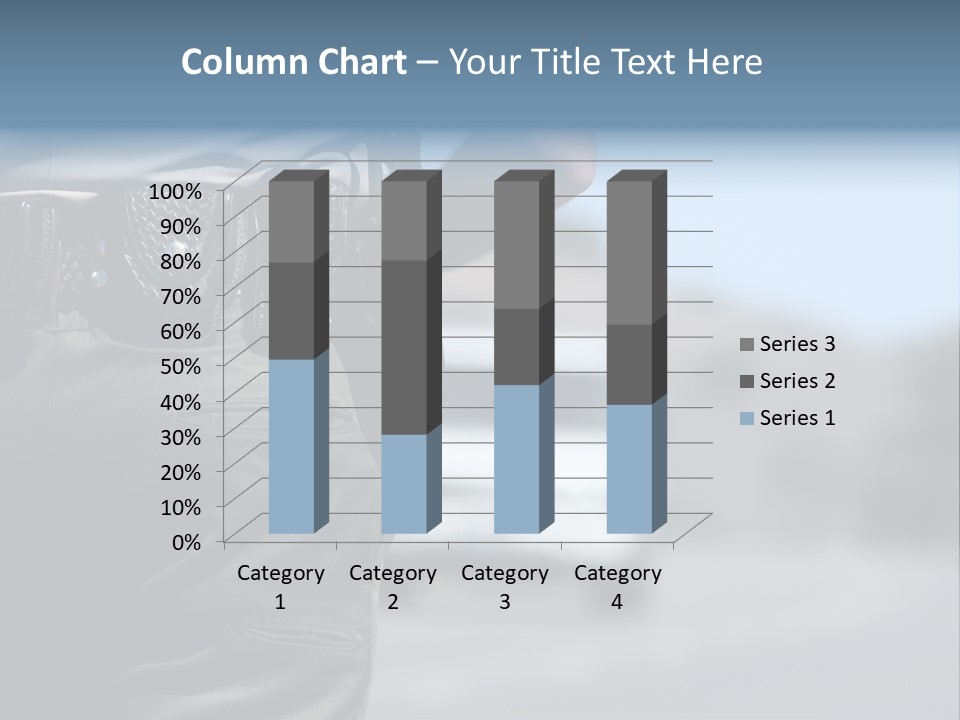 Motor Standing Emergency PowerPoint Template
