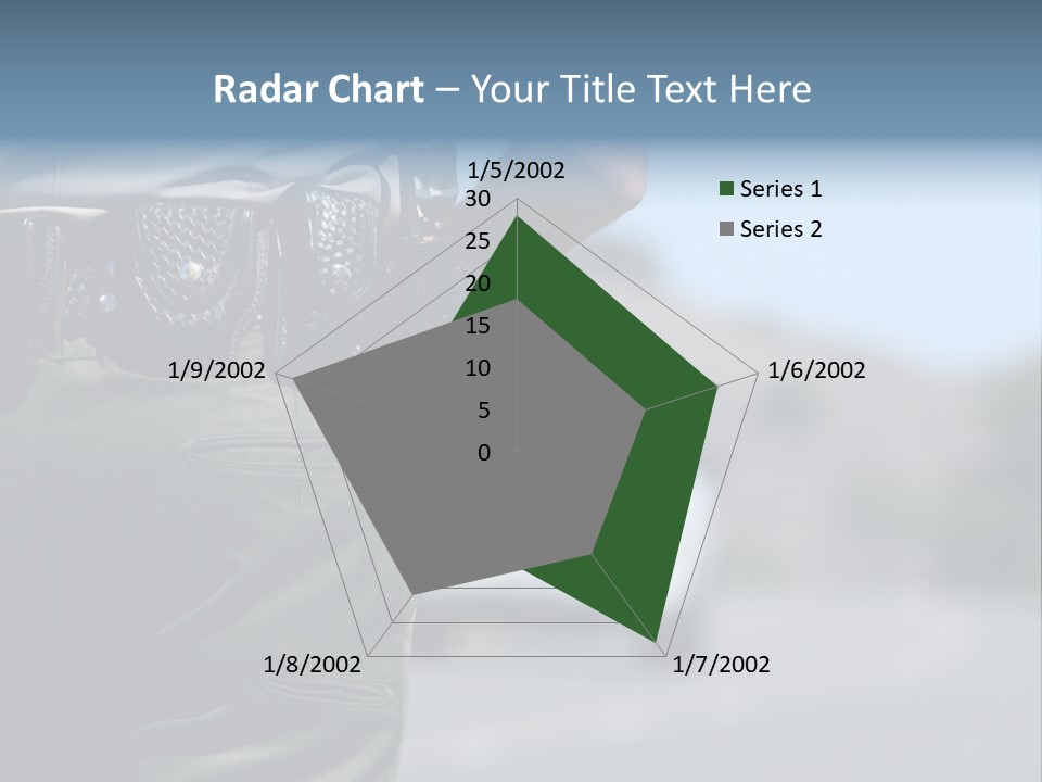 Motor Standing Emergency PowerPoint Template