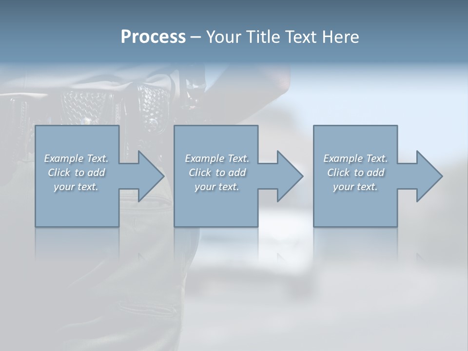 Motor Standing Emergency PowerPoint Template