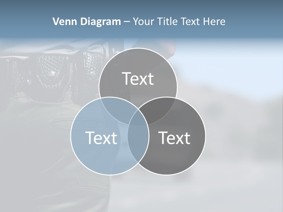 Motor Standing Emergency PowerPoint Template