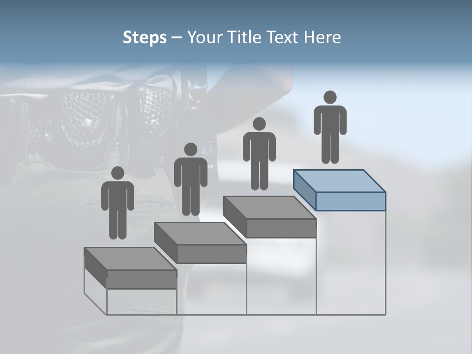 Motor Standing Emergency PowerPoint Template