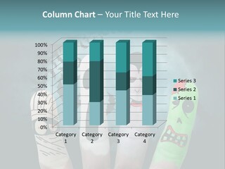 Hand Twilight Idea PowerPoint Template