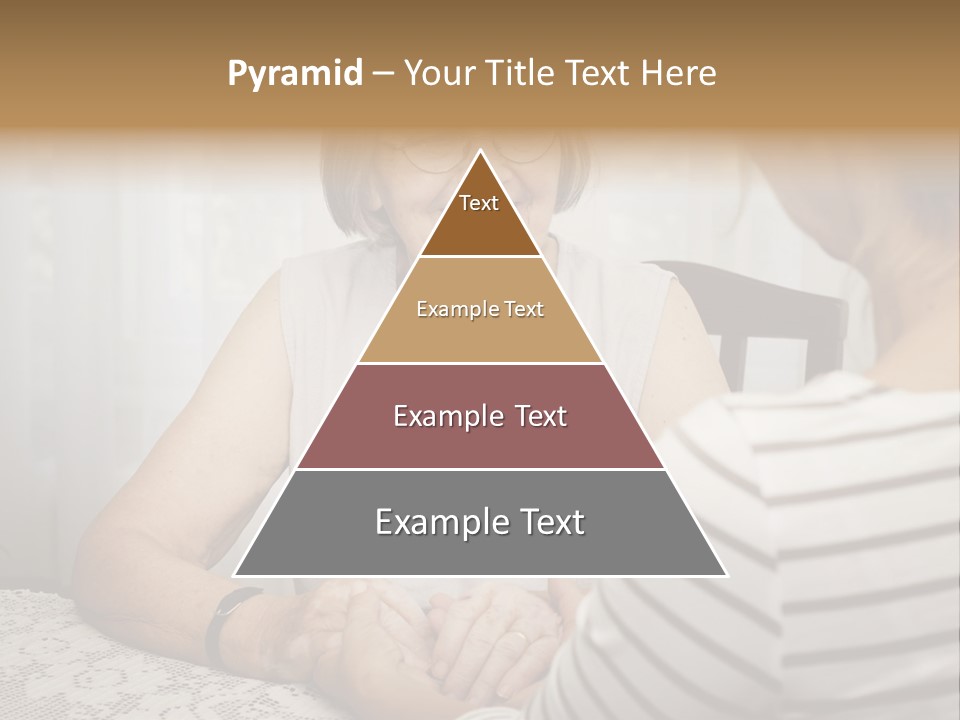 Assistance Smiling Female PowerPoint Template