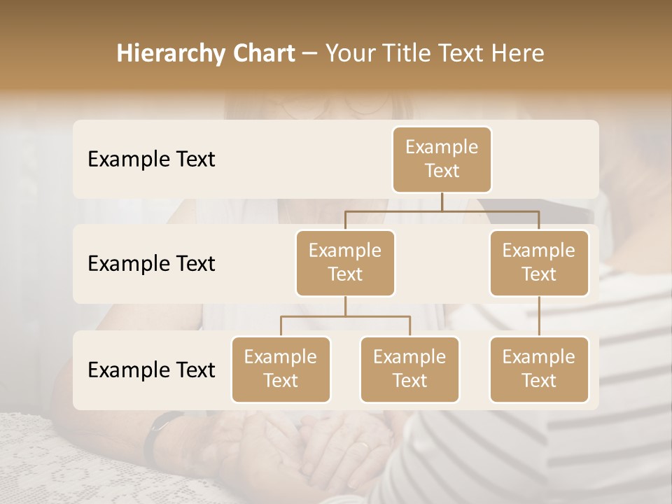Assistance Smiling Female PowerPoint Template