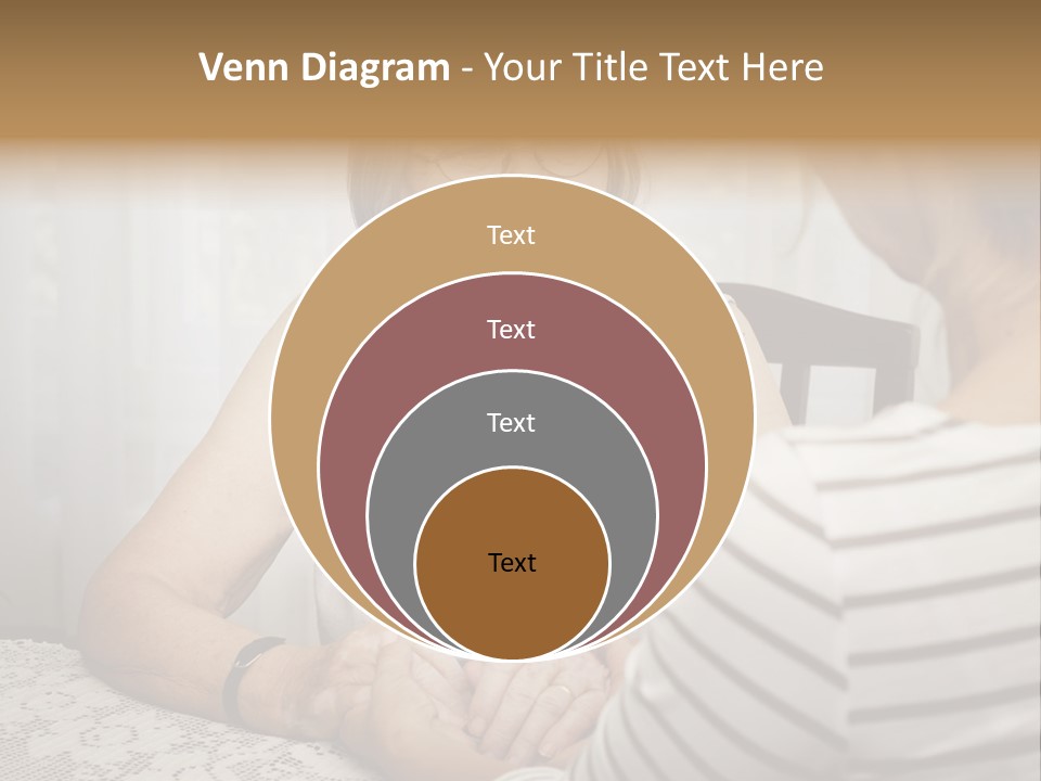 Assistance Smiling Female PowerPoint Template