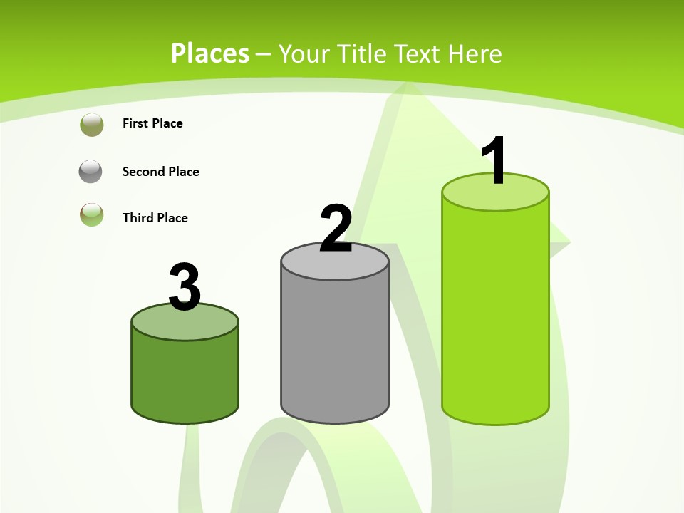 Abstract Direction Twirl PowerPoint Template