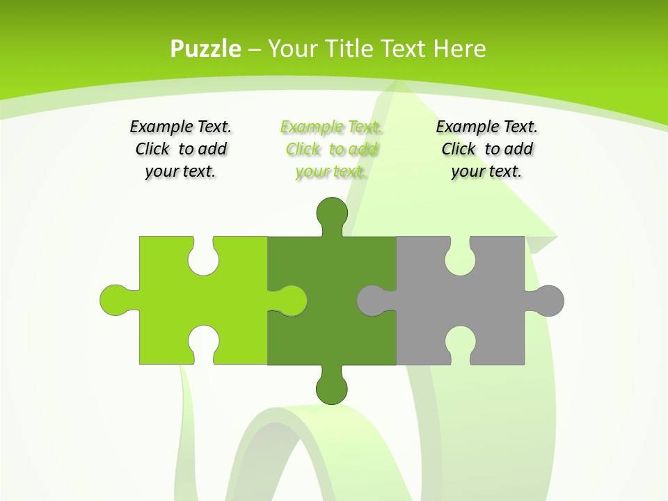 Abstract Direction Twirl PowerPoint Template