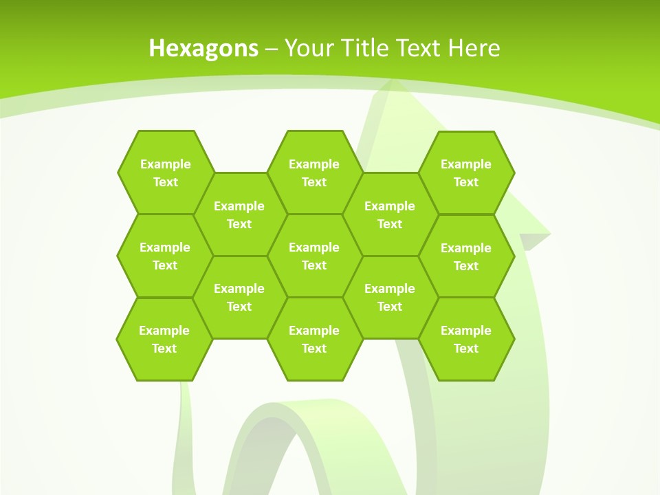 Abstract Direction Twirl PowerPoint Template