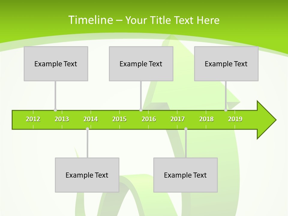 Abstract Direction Twirl PowerPoint Template