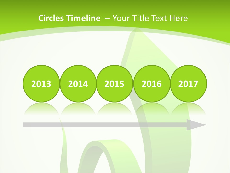 Abstract Direction Twirl PowerPoint Template