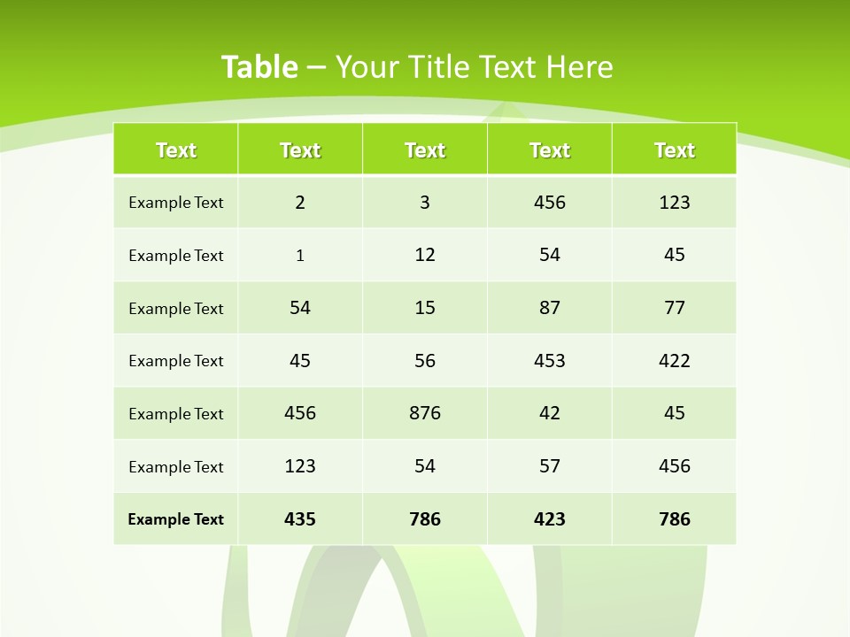 Abstract Direction Twirl PowerPoint Template