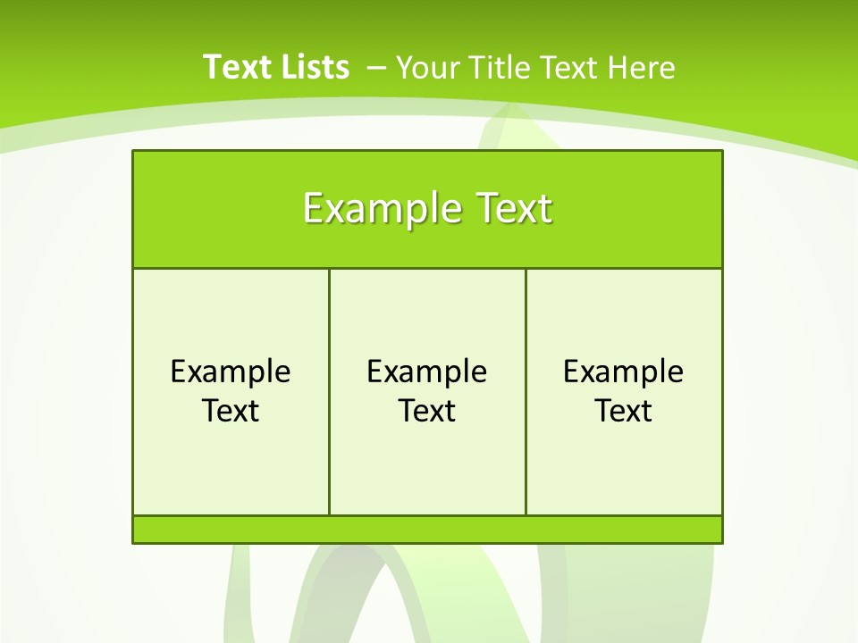 Abstract Direction Twirl PowerPoint Template