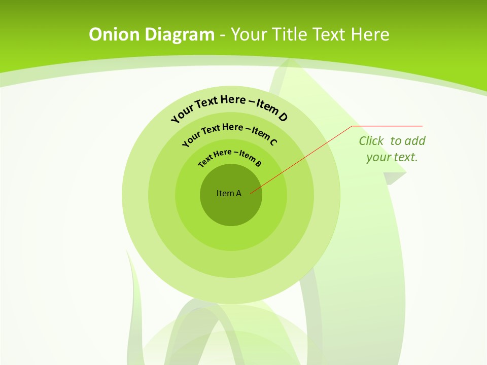 Abstract Direction Twirl PowerPoint Template