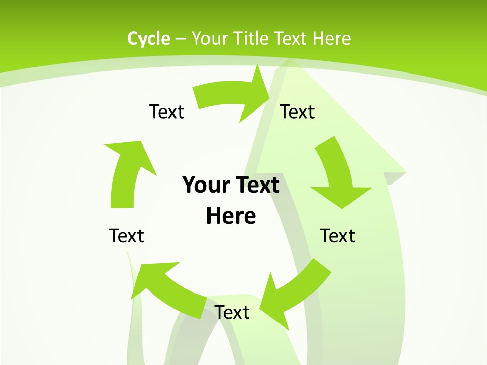 Abstract Direction Twirl PowerPoint Template