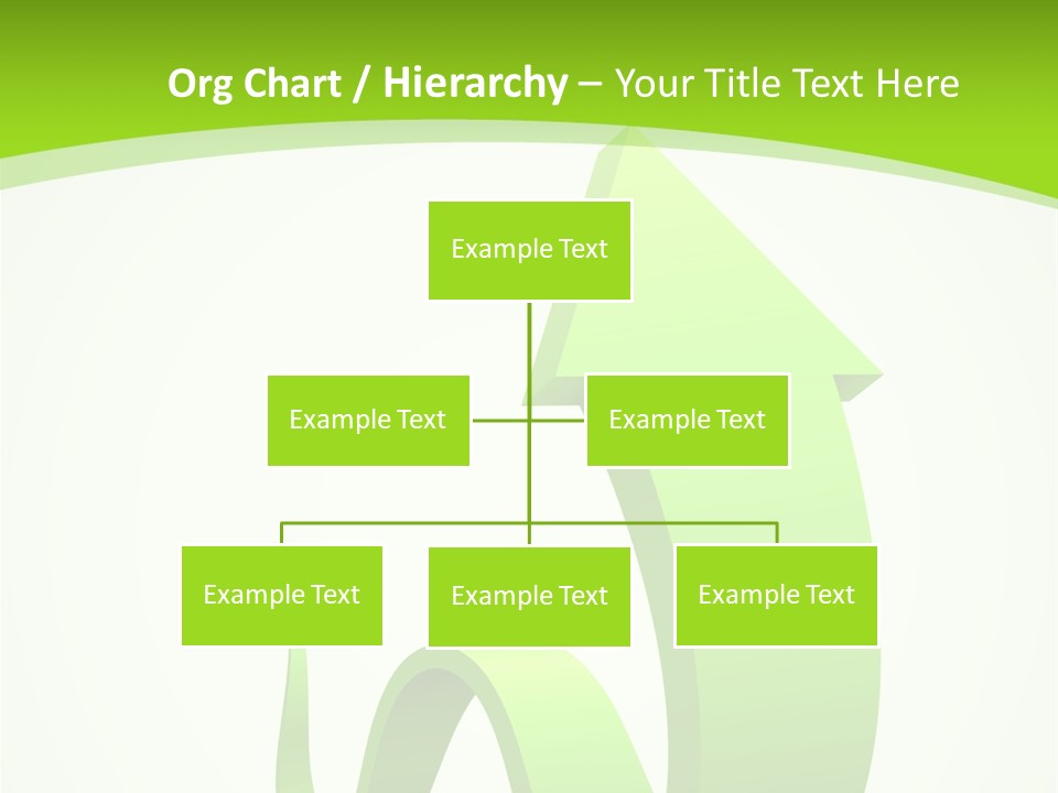 Abstract Direction Twirl PowerPoint Template