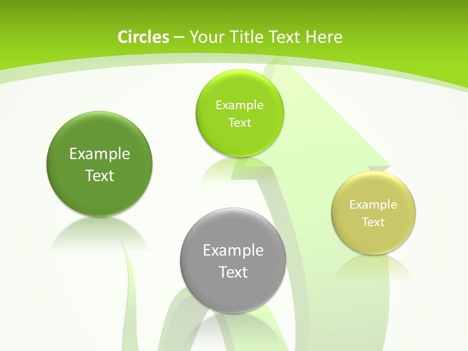 Abstract Direction Twirl PowerPoint Template