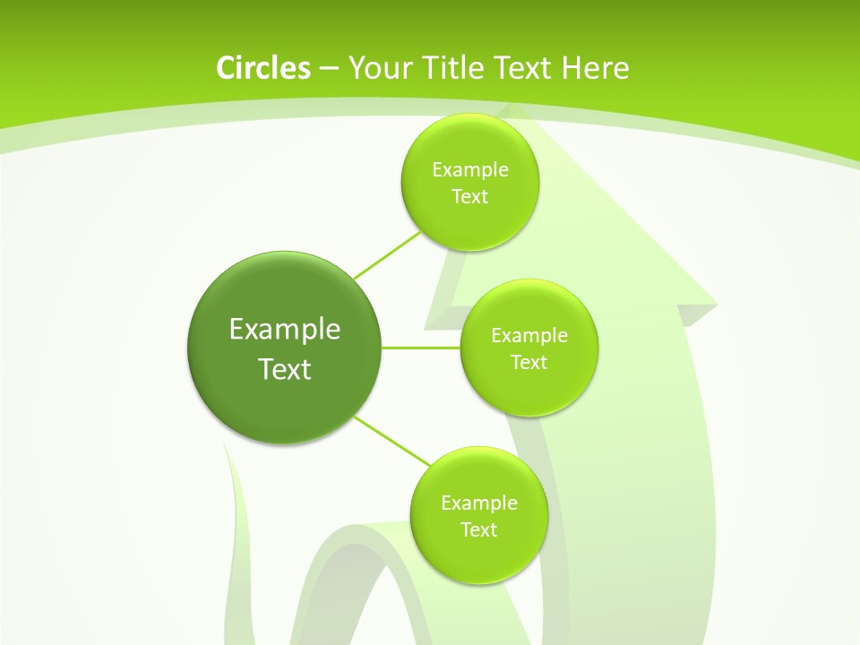 Abstract Direction Twirl PowerPoint Template