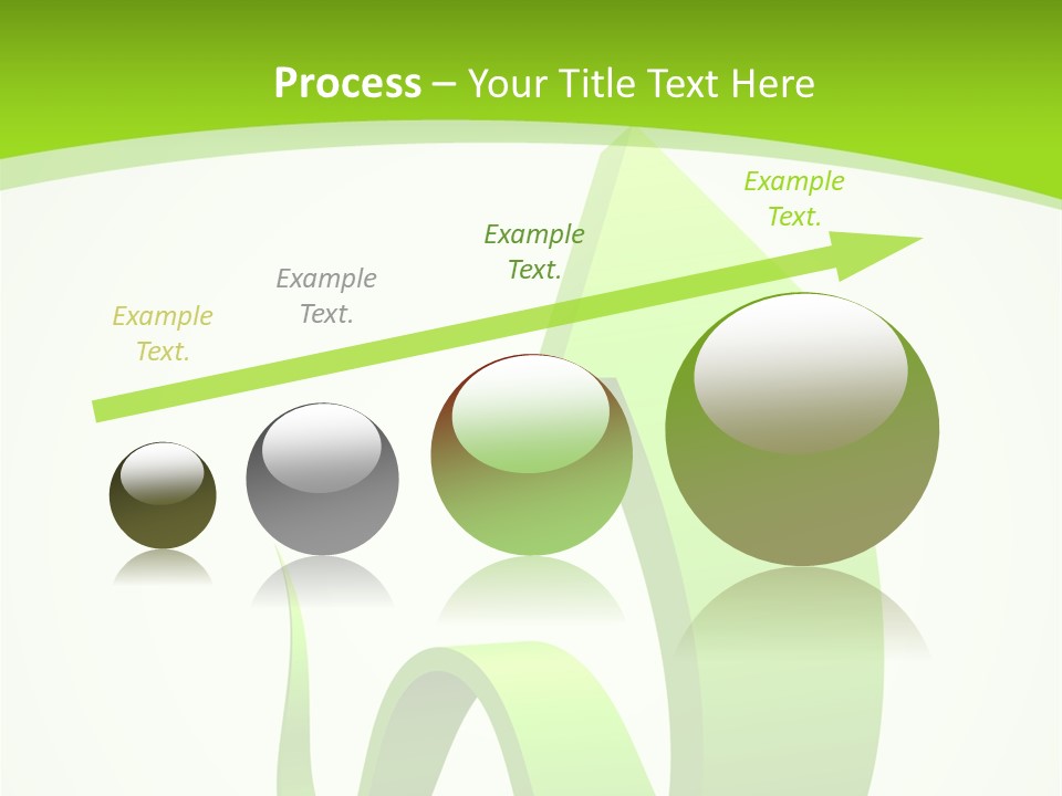 Abstract Direction Twirl PowerPoint Template