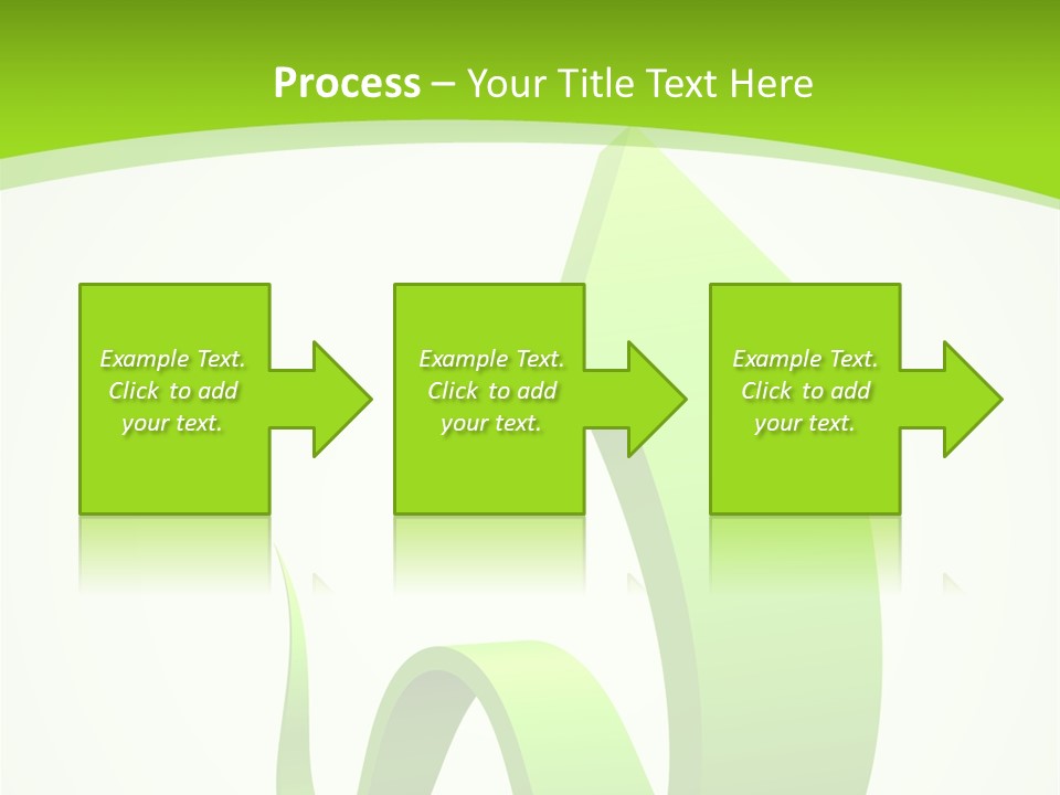 Abstract Direction Twirl PowerPoint Template