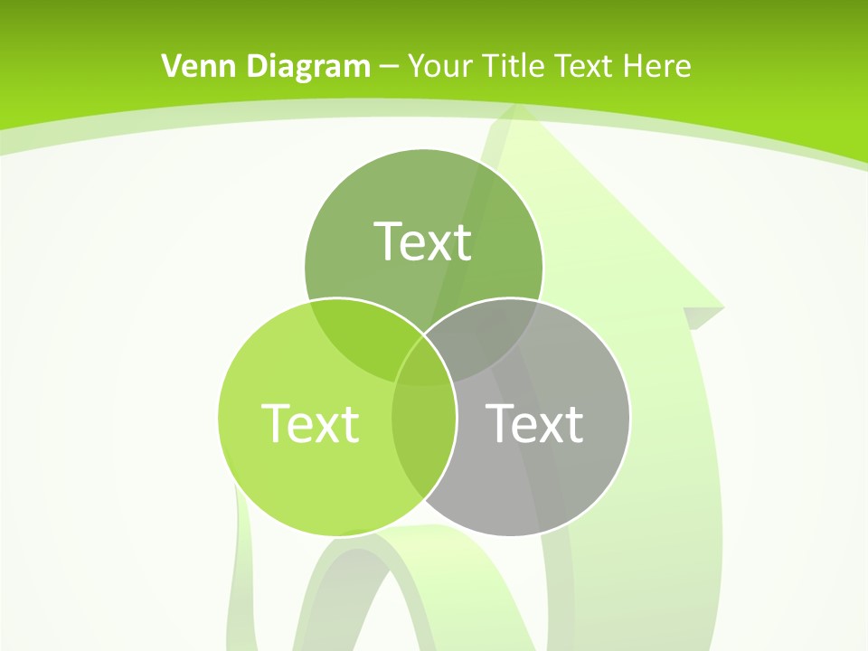 Abstract Direction Twirl PowerPoint Template