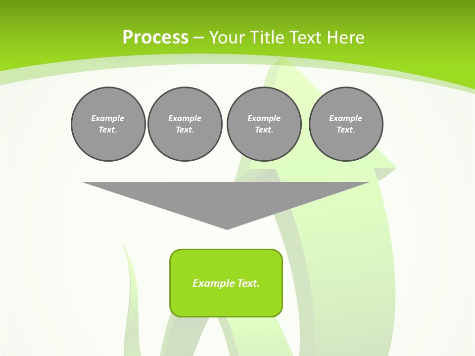 Abstract Direction Twirl PowerPoint Template