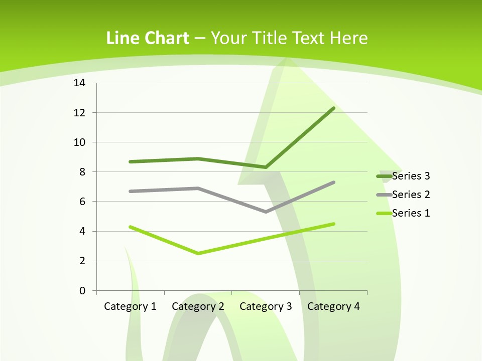 Abstract Direction Twirl PowerPoint Template