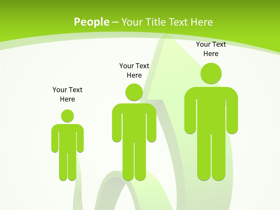 Abstract Direction Twirl PowerPoint Template