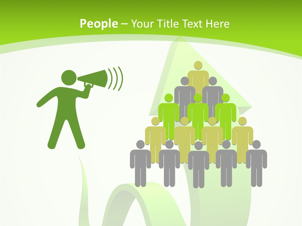 Abstract Direction Twirl PowerPoint Template