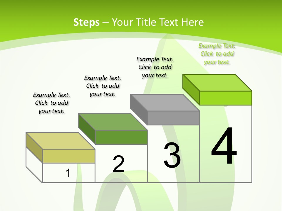 Abstract Direction Twirl PowerPoint Template