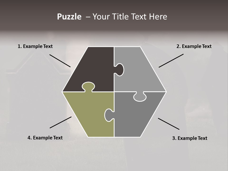 Lamp Night Lady PowerPoint Template