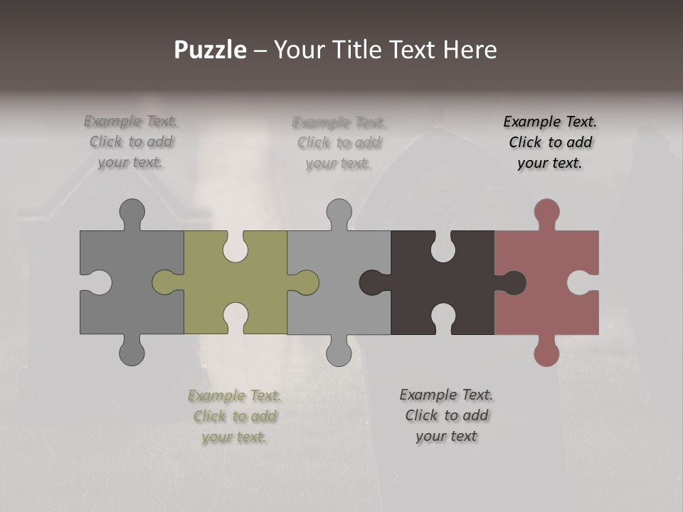 Lamp Night Lady PowerPoint Template